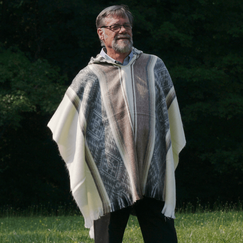 Alpaca poncho