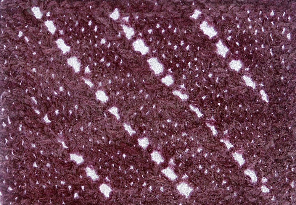 Rectangle Shawl Alpaca Knitting Kit