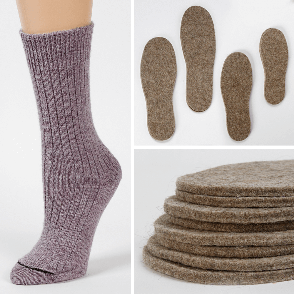 Alpaca Socks and Insoles